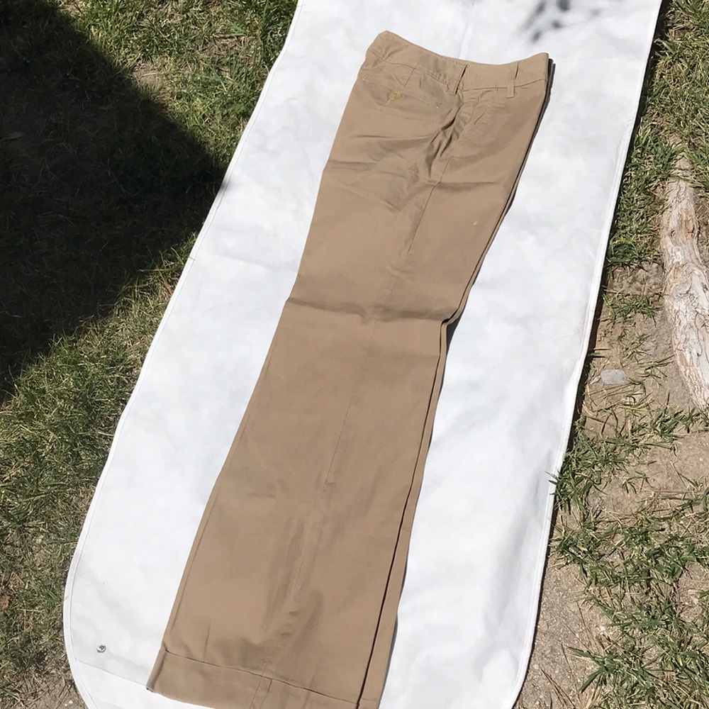 Dark khaki pants